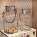 Ver imagem 4 de Garrafa Porta Rolha De Vinho Champanhe Luxo Vaso Decoração 26 cm