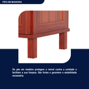 Ver imagem 7 de Guarda-Roupa Solteiro com Espelho 8 Portas 2 Gavetas Rio Branco Marrom/Mel
