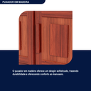Ver mais imagens de Guarda-Roupa Solteiro com Espelho 8 Portas 2 Gavetas Rio Branco Marrom/Mel