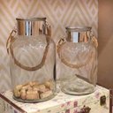 Ver imagem 3 de Garrafa Porta Rolha de Vinho Champanhe Luxo Vaso Decoração 30cm