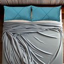 Ver imagem 2 de Conjunto Porta Travesseiro em Veludo Drapeado Várias Cores