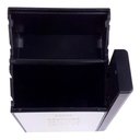 Ver imagem 6 de Cigarreira Focus Portátil Com Isqueiro Elétrico USB Recarregável - Prata