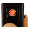 Cigarreira Focus Portátil Com Isqueiro Elétrico USB Recarregável - Prata - 7
