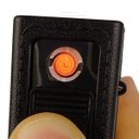 Ver imagem 7 de Cigarreira Focus Portátil com Isqueiro Elétrico Usb Recarregável - Dourada