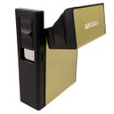 Ver imagem 5 de Cigarreira Focus Portátil com Isqueiro Elétrico Usb Recarregável - Dourada