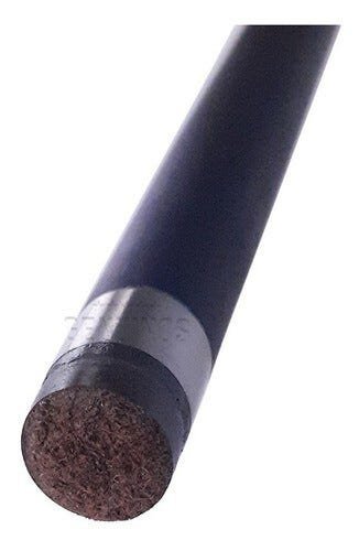 Taco de Sinuca Profissional em Madeira e Revestido em Titanium 148cm - 3