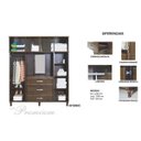 Ver imagem 2 de Guarda-Roupa Casal com Espelho 6 Portas Rio Branco Rodmóveis