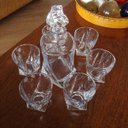 Ver imagem 3 de Garrafa Para Whisky Licor Conhaque Bourbon Design Burnley Conjunto com 6 Copos