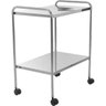 Carrinho/mesa Auxiliar de Inox 40x60x80cm - 1
