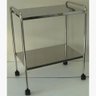 Carrinho/mesa Auxiliar de Inox 40x60x80cm - 2