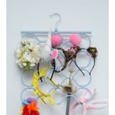 Ver imagem 2 de CABIDE PARA ACESSÓRIOS DOBRÁVEL PORTÁTIL AZUL 18 NICHOS