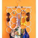 Ver imagem 3 de CABIDE PARA ACESSÓRIOS DOBRÁVEL PORTÁTIL AZUL 18 NICHOS