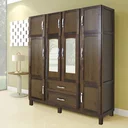 Ver imagem 1 de Guarda-roupa Casal 10 Portas 2 Gavetas Maceió Rodmóveis