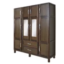 Ver imagem 3 de Guarda-roupa Casal 10 Portas 2 Gavetas Maceió Rodmóveis