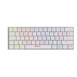 Mini Teclado Profissional Gamer Mecanico Oex Ziggy Branco - 4