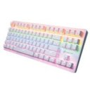Ver imagem 3 de Mini Teclado Profissional Gamer Mecanico Oex Ziggy Branco