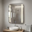 Ver imagem 6 de Espelho Retangular Touch 50x70cm Iluminado Luz LED: 6000k