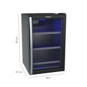 Ver imagem 4 de Cervejeira Venax Blue Light 100 Preto Fosco preto 220v