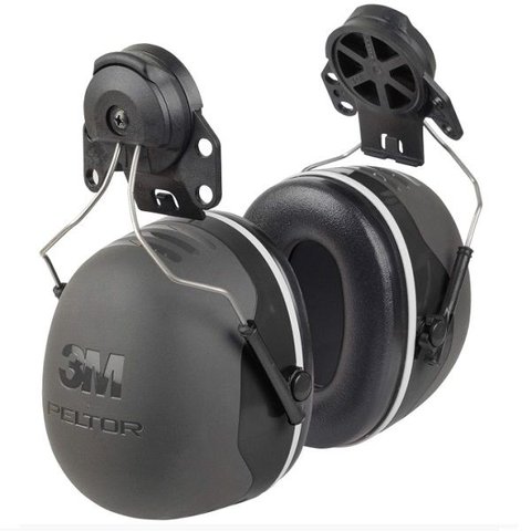 Abafador Protetor Ruidos 3m Peltor X5p3e Acoplavel Cor Preto Xa007709216