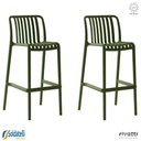 Ver imagem 1 de Kit 2 Banquetas Outdoor Gávea Várias Cores - Rivatti