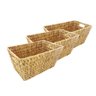 CESTA ORGANIZADORA RETANGULAR SEAGRASS NATURAL 30CM:Palha - 2