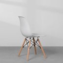 Ver imagem 7 de Conjunto Mesa Square Redonda 88cm com 2 Cadeiras Eiffel - Branco