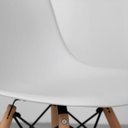 Ver imagem 6 de Conjunto Mesa Square Redonda 88cm com 2 Cadeiras Eiffel - Branco