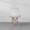 Ver mais imagens de Conjunto Mesa Square Redonda 88cm com 2 Cadeiras Eiffel - Branco
