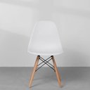 Ver imagem 4 de Conjunto Mesa Square Redonda 88cm com 2 Cadeiras Eiffel - Branco