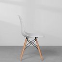 Ver imagem 5 de Conjunto Mesa Square Redonda 88cm com 2 Cadeiras Eiffel - Branco