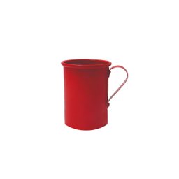 Caneca Aluminio Amarela e Vermelha 375ml Cappucino Drink 2un - 3