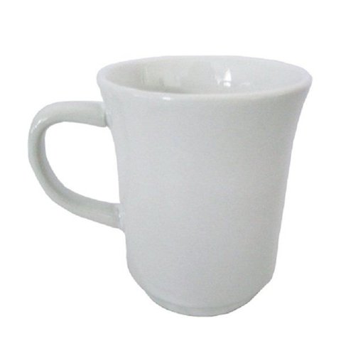 06un de Caneca de Porcelana Branca Americana 220ml