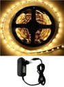 Ver imagem 1 de Fita LED 2835 Branco Quente 300 Leds 5 Metros 12V sem Silicone + Fonte