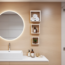 Ver imagem 1 de Kit 3 Nichos Decoração Quarto Bebe Sala Coznha 3 Peças 302520x10