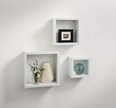 Ver imagem 4 de Kit 3 Nichos Decoração Quarto Bebe Sala Coznha 3 Peças 302520x10
