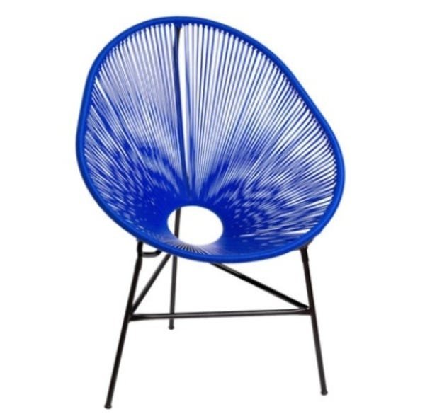 Cadeira Acapulco - Azul Royal - 1