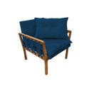 Ver imagem 2 de KIT 2 POLTRONAS DECORATIVA LUXO SAFIRA DORA BELA Califónia 129