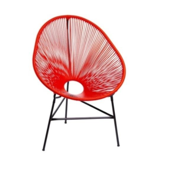 Cadeira Acapulco - Vermelha - 1