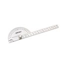 Ver imagem 1 de Transferidor De Ângulo Tipo Meia Capacidade 0 a 180º Graduação de 1º Kingtools 600.090