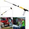 Esguicho Mangueira Pressurizador Lava Jato Alta Pressao Carro Calçada Rua Escova Limpeza Agua Sabao  - 5