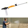 Esguicho Mangueira Pressurizador Lava Jato Alta Pressao Carro Calçada Rua Escova Limpeza Agua Sabao  - 2