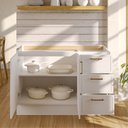 Ver imagem 4 de Balcão para Pia 120cm sem Tampo Marselha Cabecasa Madeiraoriginals