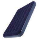 Ver imagem 2 de Kit 2 Colchões Infláveis Casal Flocked Comfort Azul com Bomba de Ar Elétrica Vg Plus 110v