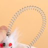 Arranhador Gato Pet Ratinho Mola Guizo Felino Brinquedo Interativo Lazer Diversao Entretenimento Ani - 6