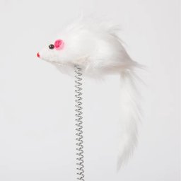 Arranhador Gato Pet Ratinho Mola Guizo Felino Brinquedo Interativo Lazer Diversao Entretenimento Ani - 3