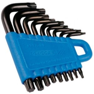 Jogo de Chave Torx L T6 a T60 Gedore 15 peças - 024619 024619