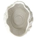 Ver imagem 4 de Vaso Castiçal Oval Textualizado com Riscos Decorativo em Cerâmica 12x17cm