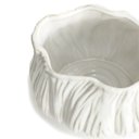 Ver imagem 2 de Vaso Castiçal Oval Textualizado com Riscos Decorativo em Cerâmica 12x17cm
