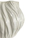 Ver imagem 6 de Vaso Castiçal Oval Textualizado com Riscos Decorativo em Cerâmica 12x17cm