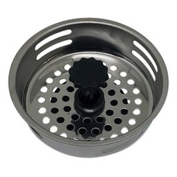 Ralo Inox Válvula Americana Pia Cozinha Grande - 2 Ralo Inox Válvula Americana Pia Cozinha Grande - 2